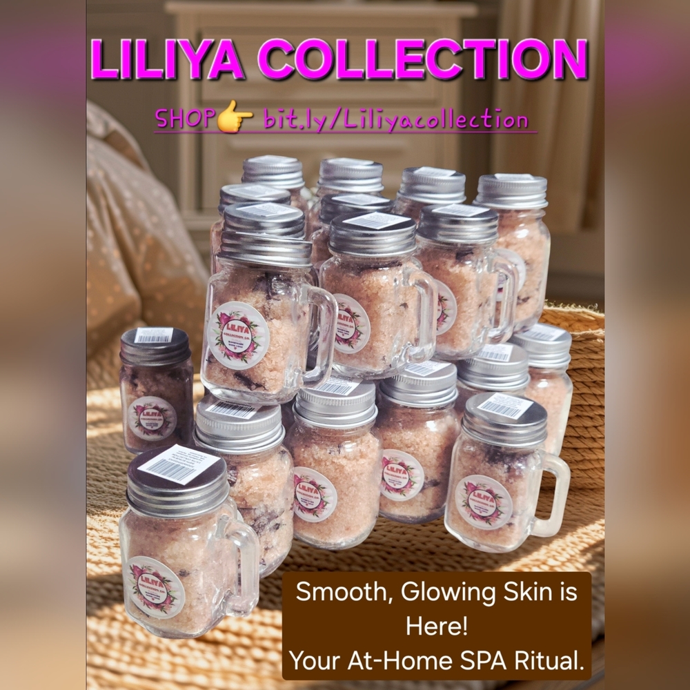 • Luxury At-Home SPA Body Scrub – Natural, Hand-Made